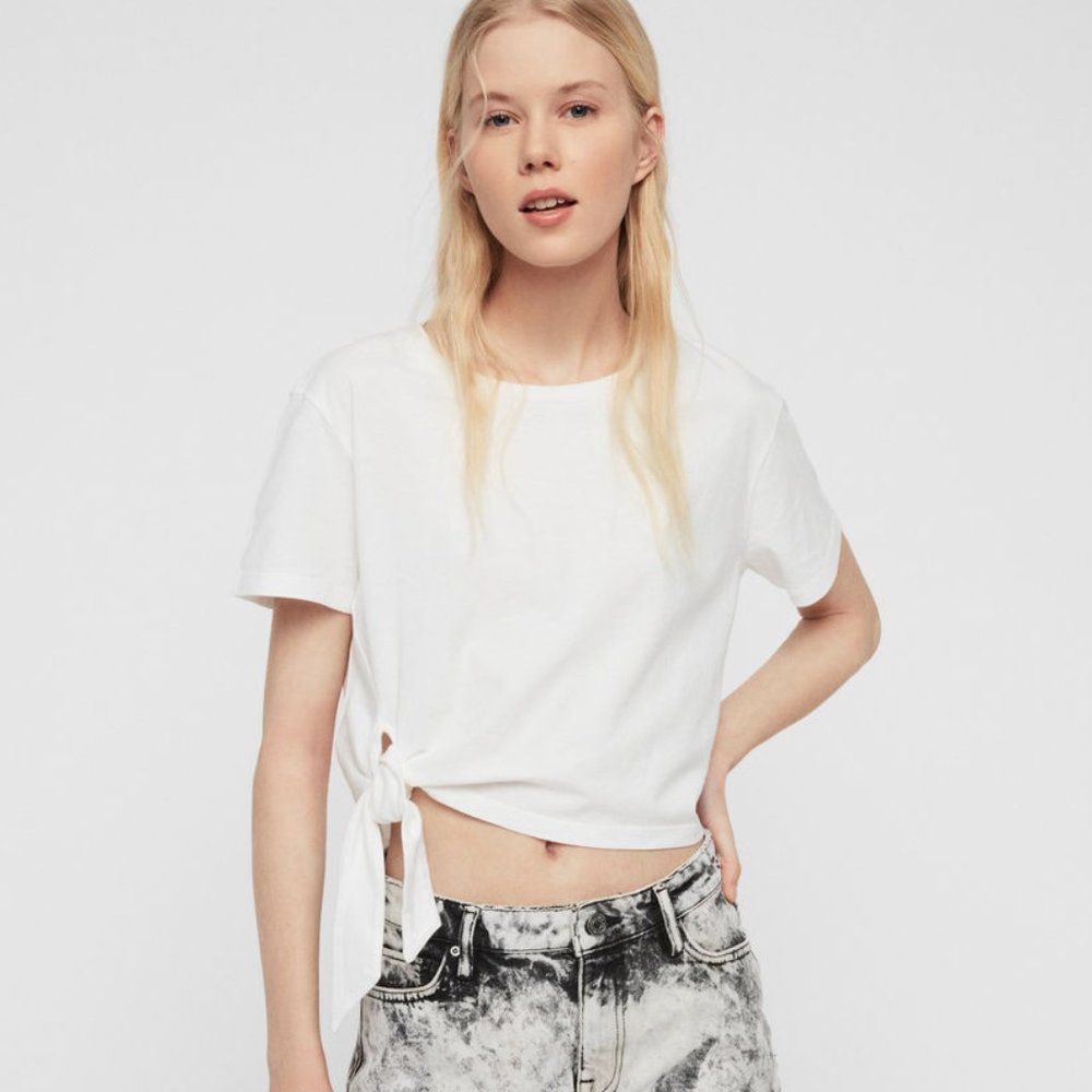 ALLSAINTS Women White T-shirt